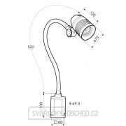 LED pracovná lampa WBL 3 Náhľad