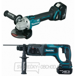 MAKITA DLX2153TJ1 18V 2-dielna sada gallery main image