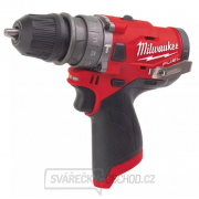 Milwaukee M12 FUEL ™ KOMPAKTNÉ PRÍKLEPOVÁ VŔTAČKA S rýchlovymeniteľným skľučovadla M12 FPDX-0 Náhľad