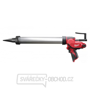 Milwaukee M12 ™ KOMPAKTNÉ VYTLAČOVACIA PIŠTOLE - 600 ML TUBA M12 PCG/600A-0 gallery main image