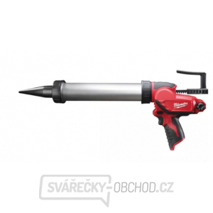 Milwaukee M12 ™ KOMPAKTNÉ VYTLAČOVACIA PIŠTOLE - 400 ML TUBA M12 PCG/400A-0 gallery main image