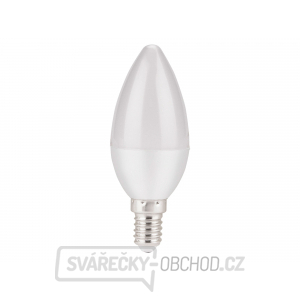 žiarovka LED sviečka, 5W, 410lm, E14, teplá biela gallery main image