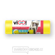 ViGO! Vrecia do odpadkových košov LD 120l/8 ks PLAST - žlté gallery main image