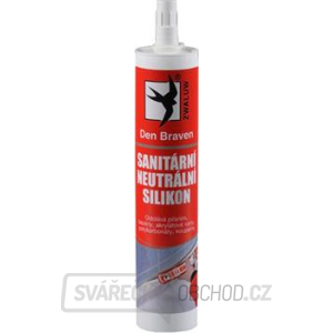 Den Braven - sanitárny neutrálny silikón OXIM 280ml gallery main image