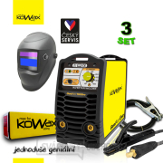 KOWAX GeniArc® 160EVO + 3m Káble + Kukla + Elektródy 2.5mm/2.5kg Náhľad