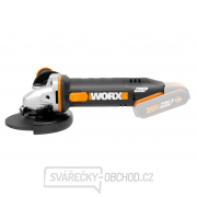 Akumulátorová uhlová brúska 125mm WORX Orange WX803.9 20V - bez akumulátora - Powershare Náhľad