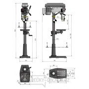 Stolná vŕtačka OPTIdrill DQ 25 Náhľad