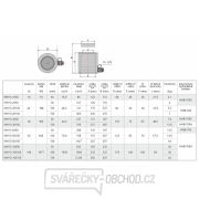 Univerzálny jednočinný hydraulický valec HHYG-100150 Náhľad