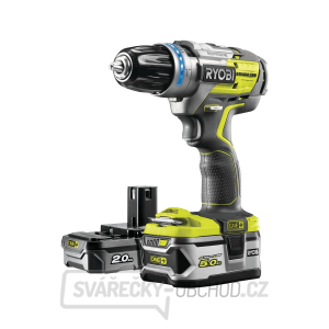 Ryobi R18PDBL-252S 18 V bezkomutátorová příklepová vrtačka + 1x 2Ah + 1x 5Ah baterie + nabíječka ONE+ gallery main image