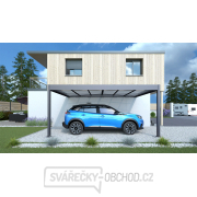 Kovový přístřešek / carport TRIGANO JARDIN LIBECCIO WALL Náhled