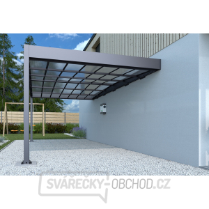 Kovový přístřešek / carport TRIGANO JARDIN LIBECCIO WALL gallery main image