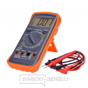 Solight multimeter, max. AC 600V/10A, max. DC 600V/10A, test diódy, bzučiak, hFE, kapacita, odpor Náhľad