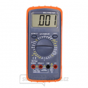 Solight multimeter, max. AC 600V/10A, max. DC 600V/10A, test diódy, bzučiak, hFE, kapacita, odpor gallery main image