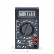 Solight multimeter, max. AC 500V, max. DC 500V/10A, test diódy, bzučiak gallery main image