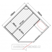 Sauna fínska Marimex SISU XL - 2021 Náhľad