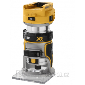 Aku ohraňovacia frézka 18V bez aku DeWALT DCW600N gallery main image