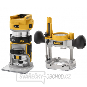 Aku kombinovaná fréza 18V bez aku DeWALT DCW604N gallery main image