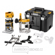 Aku kombinovaná fréza 18V bez aku DeWALT DCW604NT gallery main image