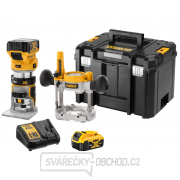 Aku kombinovaná fréza 18V 2x5,0Ah DeWALT DCW604P2 gallery main image