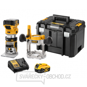 Aku kombinovaná fréza 18V 2x5,0Ah DeWALT DCW604P2 gallery main image