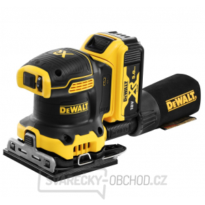 Aku vibračná brúska DeWALT DCW200P2 18V 2x5,0Ah gallery main image