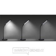 Solight LED stolná lampička, 4W, stmievateľná, 4200K, čierna farba Náhľad