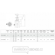 Univerzálny hydraulický valec teleskopický HHYG-10435D Náhľad