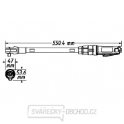 Pneumatická račňa extra dlhá HAZET 9022P-XLG Náhľad
