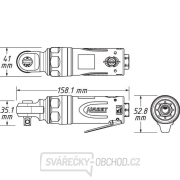 Pneumatický skrutkovač s račňou HAZET 9021SR-1 Náhľad