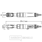 Pneumatický ráčnový šroubovací utahovák HAZET 9022P-1 Náhled