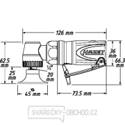 Pneumatická tanierová mini brúska HAZET 9033M-11 Náhľad