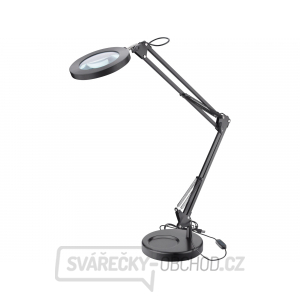 Lampa stolná s lupou, USB napájanie, 1300lm, 3 farby svetla, 5x zväčšenie gallery main image