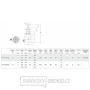 Univerzálny hydraulický valec teleskopický HHYG-30600D Náhľad