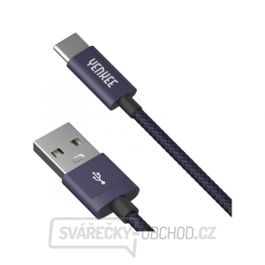 Kábel USB A 2.0 - USB C 2m YENKEE YCU 302 BE gallery main image