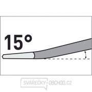 Plochý sekáč SDS PLUS 15°, 250x14 mm, šírka čepele 60 mm Náhľad