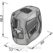 Flex Samonivelačný krížový laser s funkciou pre spojenie s prijímačom ALC 2/1-G/R Náhľad
