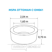 Bazén vírivý MSPA Ottoman C-OM061 Náhľad