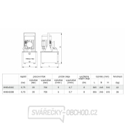 Elektrická hydraulická pumpa s tlakoměrem HHB-630C Náhled