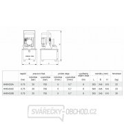 Elektrická hydraulická pumpa s tlakomerom HHB-630A Náhľad