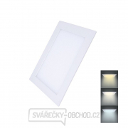 Solight LED mini panel CCT, podhľad, 12W, 900lm, 3000K, 4000K, 6000K, štvorcový gallery main image