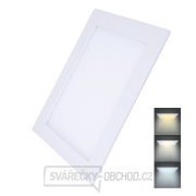 Solight LED mini panel CCT, podhľad, 24W, 1800lm, 3000K, 4000K, 6000K, štvorcový gallery main image