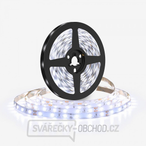 Solight LED svetelný pás 5m, 120LED/m, 10W/m, 1100lm/m, IP20, studená biela gallery main image