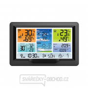 Solight profesionálna meteostanica, prehľadný a dizajnový displej, tlak, teplota, vlhkosť, zrážky, hodnoty vetra Náhľad