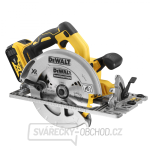 Aku kotoučová pila se základnou pro lištu DeWALT DCS572NT gallery main image