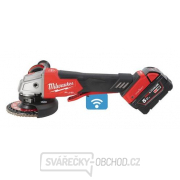 Akumulátorová uhlová brúska 125mm Milwaukee M18 FUEL ONE-KEY s kolískovým spínačom M18 ONEFSAG125XPDB-502X Náhľad