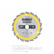 Dewalt Pílový Demolačné kotúč 165x20mm 18 zubov ATB 20° 2,4mm šírka rezu gallery main image