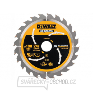 Dewalt Flexvolt pílový kotúč 190x30mm 24Z gallery main image