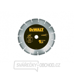 Dewalt Diamantový laser kotúč 230x22.2mm Pre stavebné materiály gallery main image