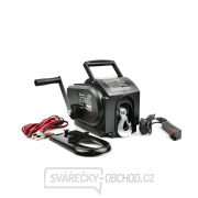 Elektrický lanový naviják 300 W/12 V, max. zatížení 907 kg, pro lodě, přenosný - GEKO gallery main image