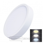 Solight LED mini panel CCT, montážny, 24W, 1800lm, 3000K, 4000K, 6000K, okrúhly gallery main image